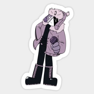 FNF Ruv mod character from the mod mid fight masses Sticker